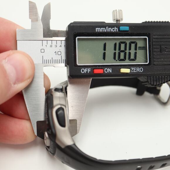 Timex Ironman Triathlon Watch Unisex 34mm Digital Black Gray Indiglo New Battery - Picture 3 of 13